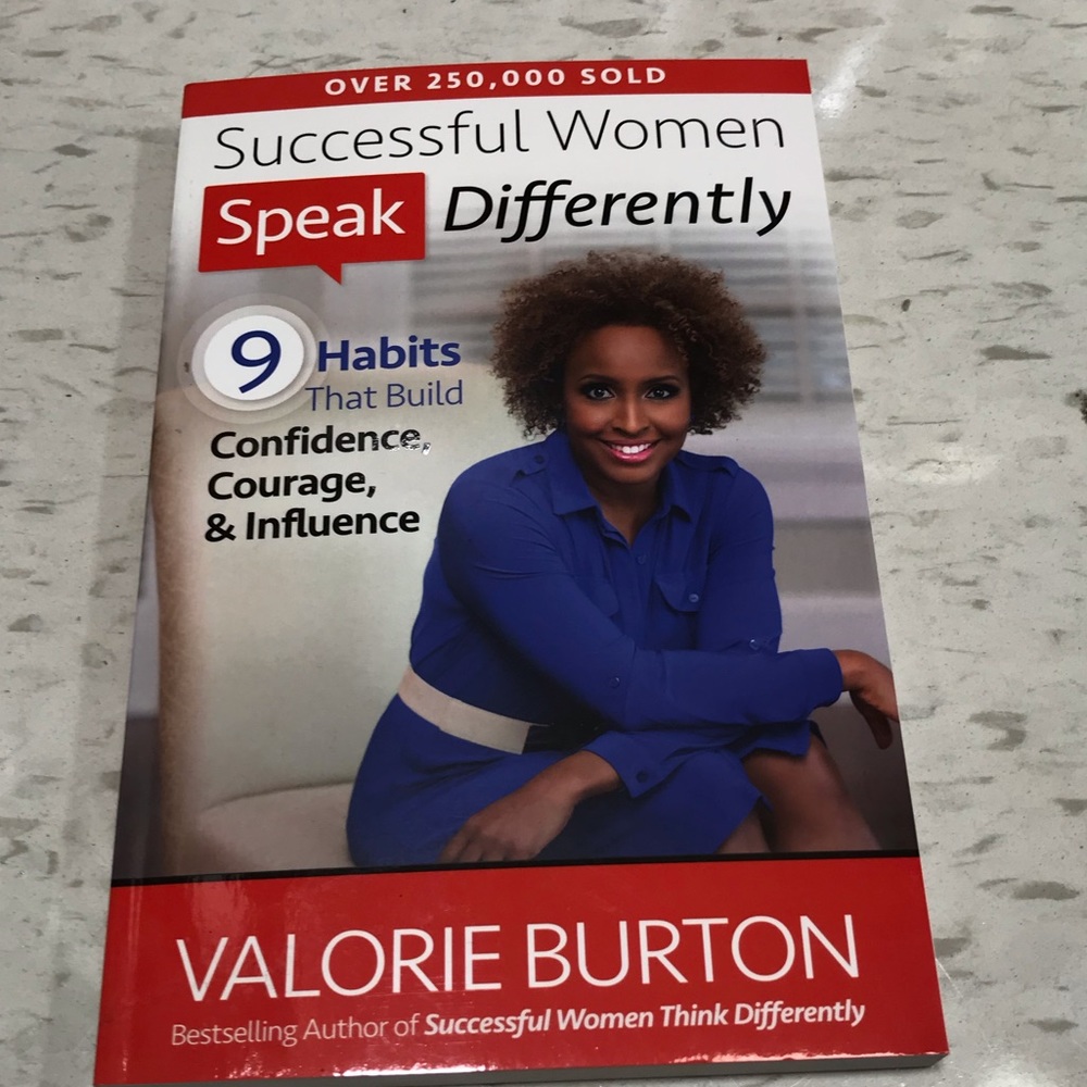 Successful Woman speak differently Book